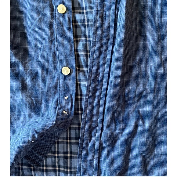 Blue Plaid Brooks Brothers Men’s Button Down Shirt - Picture 3 of 3